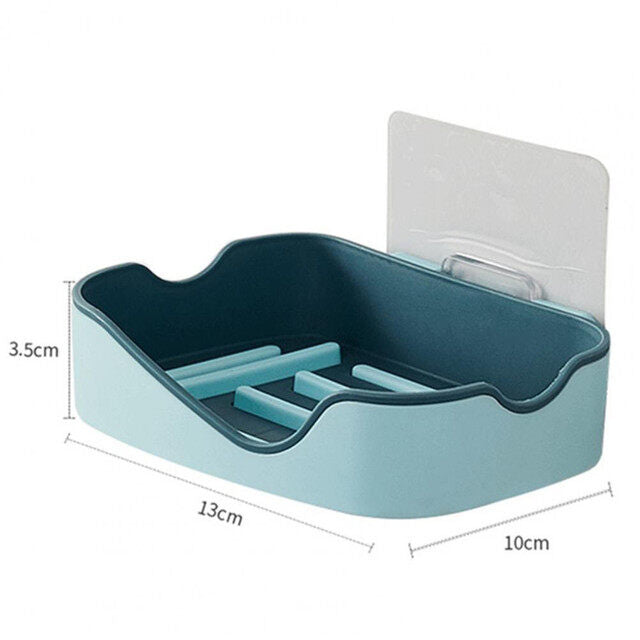 Wall Mounted Soap Dish Holder For Bathroom | Wall Mounted Soap Bar, Holder Rack For Shower Wall, Kitchen, Bathroom