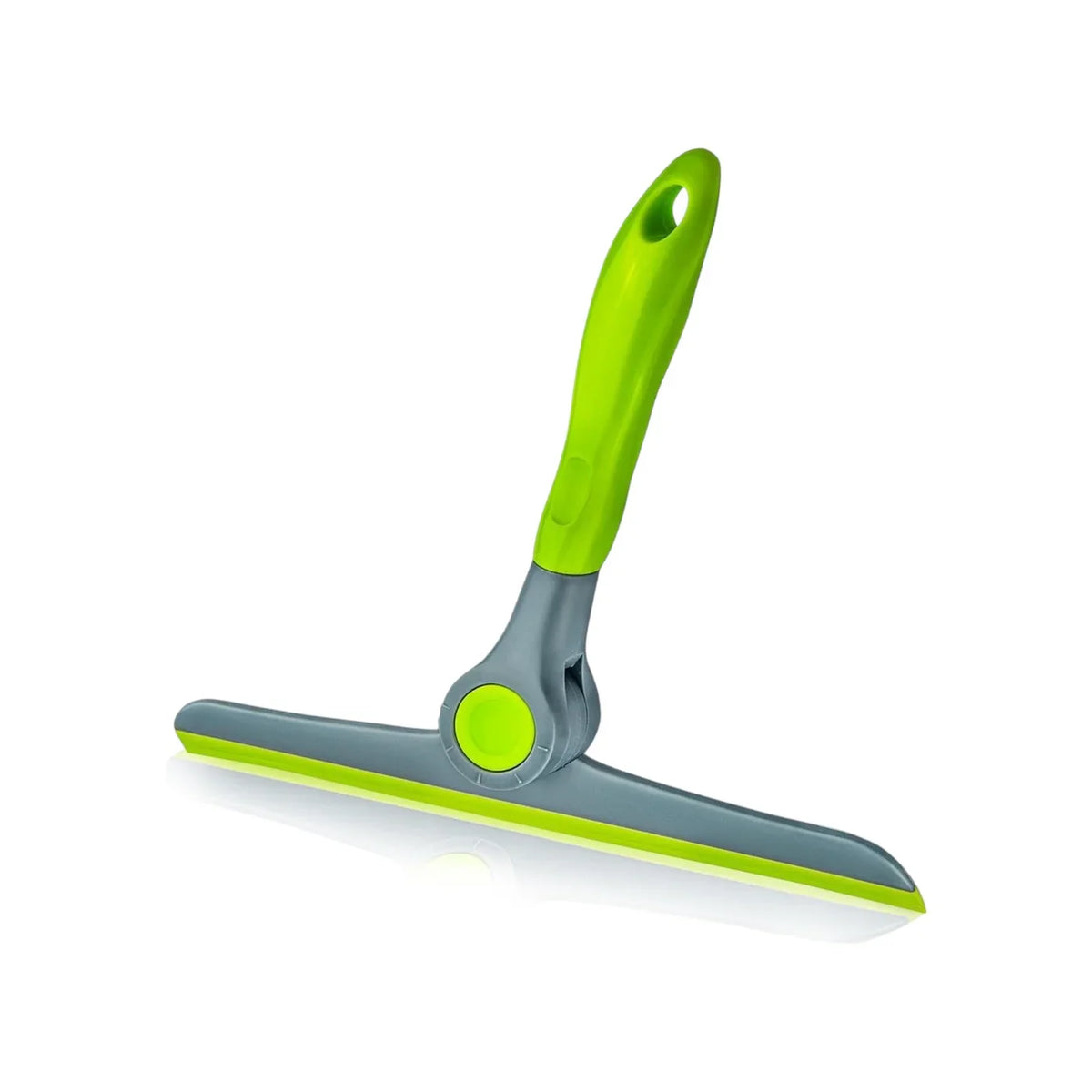 Royal Foldable Wiper with Lock – Multipurpose Window & Mirror Squeegee Tool (Green)
