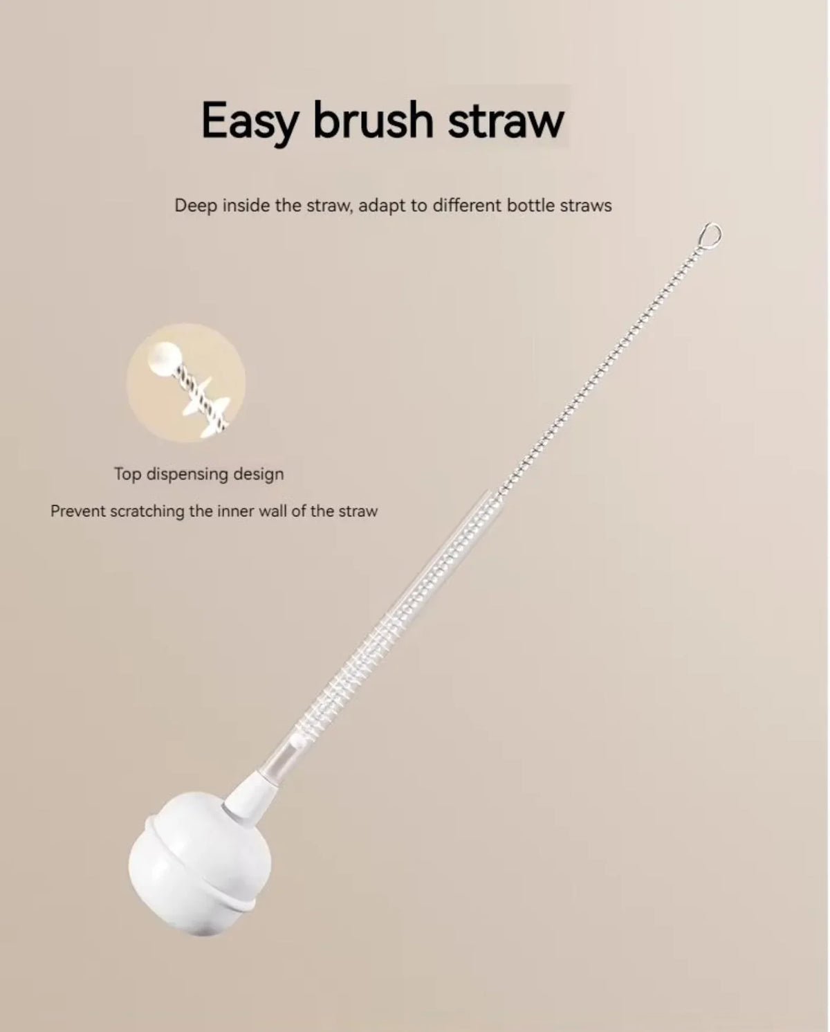 (pack of 3 )Baby Bottle and Teath Brush Set with Changeable Endings – Bottle, Sponge, Straw, and Pacifier (random color