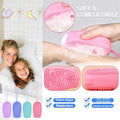 Bubble Bath Brush – Double-Sided Silicone Body Brush with Quick Foaming Sponge