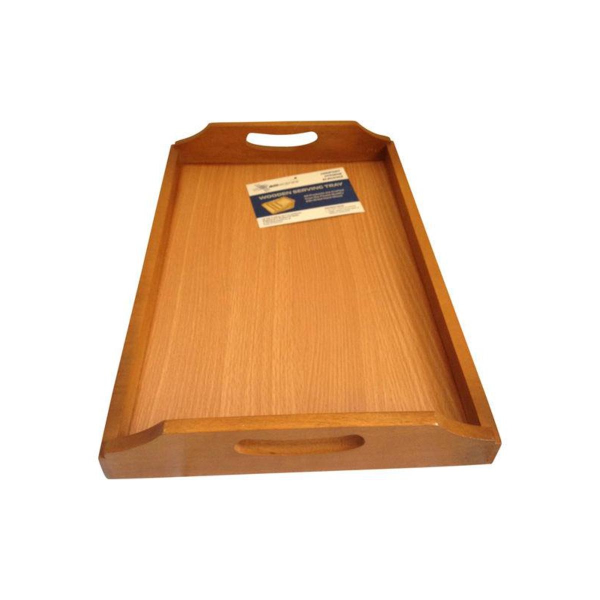 Large Wooden Serving Tray – Strong, Stylish, and Perfect for Serving Food