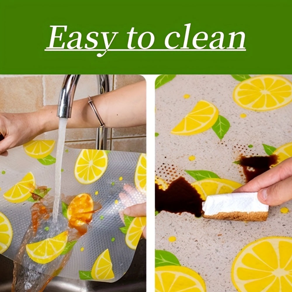 Waterproof Kitchen Mat Shelf Liner 45×150 – Easy To Clean, Oil Proof, Anti Slip Multipurpose Drawer And Shelf Cover