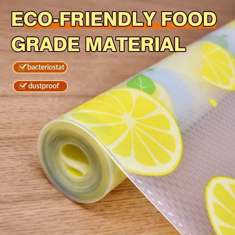 Waterproof Kitchen Mat Shelf Liner 45×150 – Easy To Clean, Oil Proof, Anti Slip Multipurpose Drawer And Shelf Cover