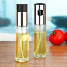 Oil Spray Bottle / 100ml Glass Oil Sprayer For Kitchen Use
