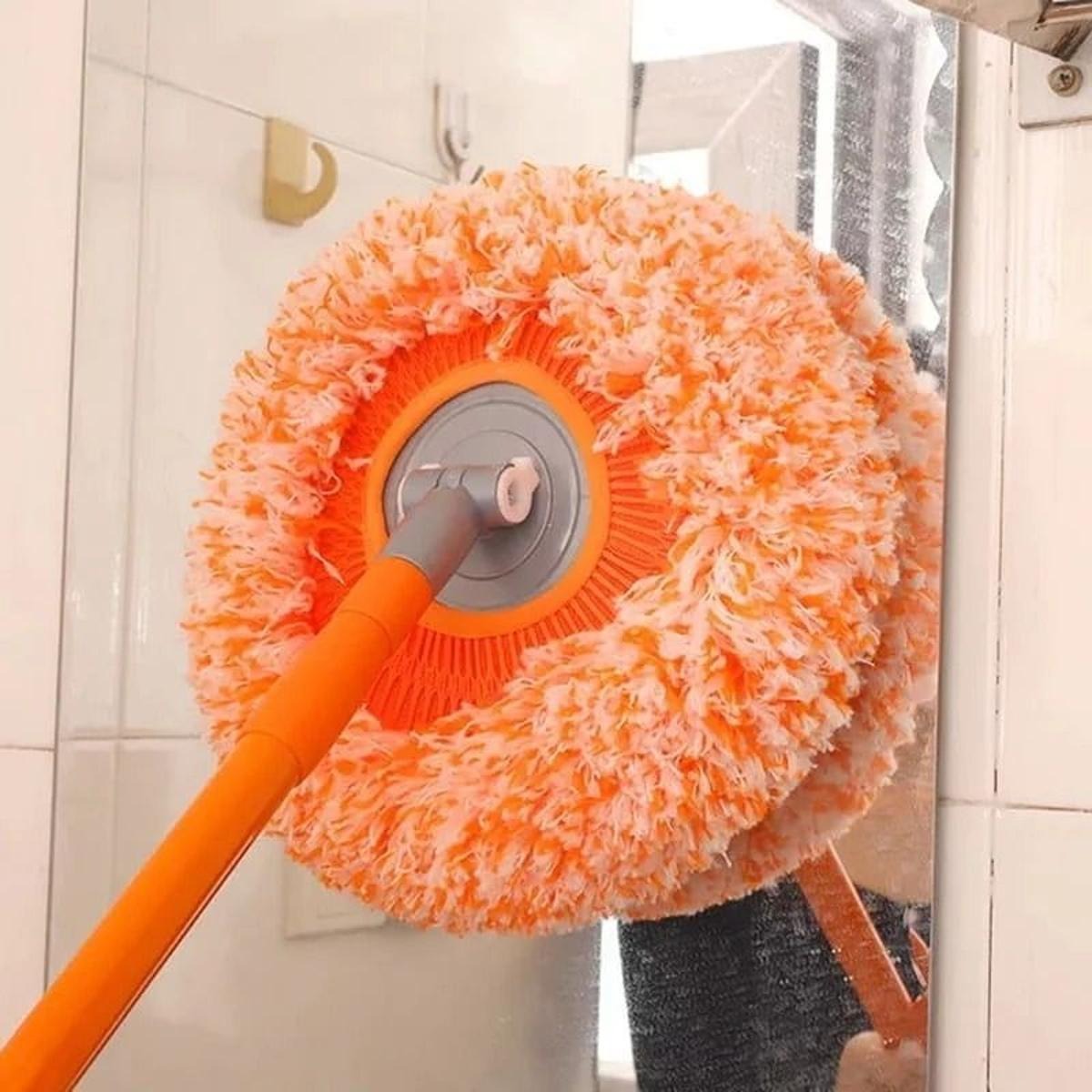 360° Rotating Microfiber Mop | Extendable Handle Telescopic Floor Cleaning Mop