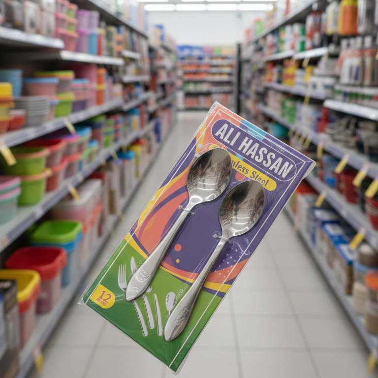 Stainless Steel Dinner Spoon Set | Pack of 6