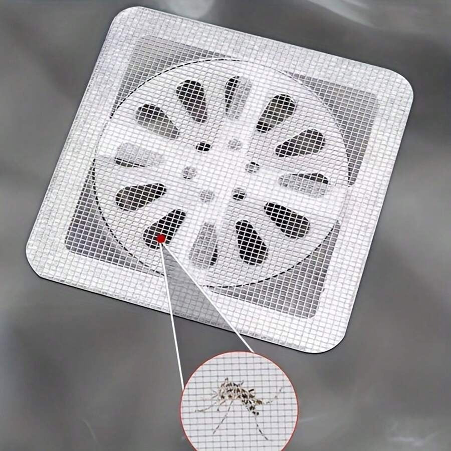 10 Pcs Multifunctional Net Sticker Drainer – Perfect for Bathroom, Kitchen & More