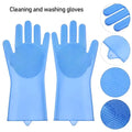 Silicone Dishwashing & Cleaning Pair Gloves