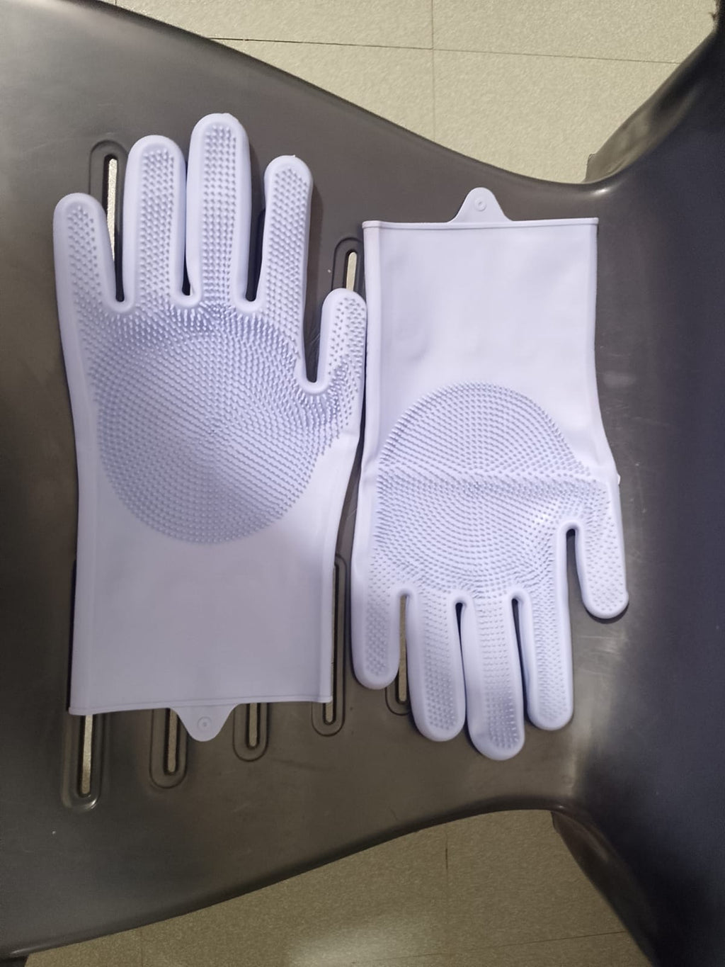 Silicone Dishwashing & Cleaning Pair Gloves