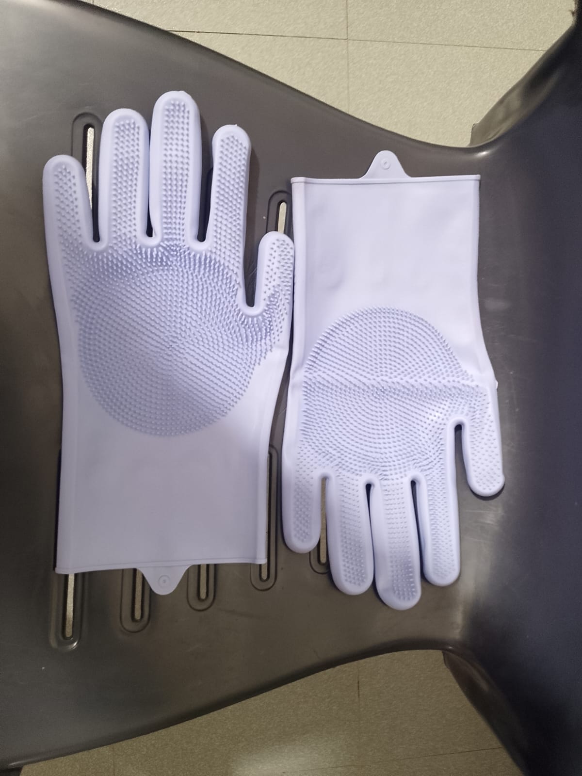 Silicone Dishwashing & Cleaning Pair Gloves
