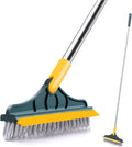 Broom Wiper 2 in 1 Dual Purpose Cleaning Tool Strong Bristles Easy Floor Sweeping Durable Design Convenient Daily Use