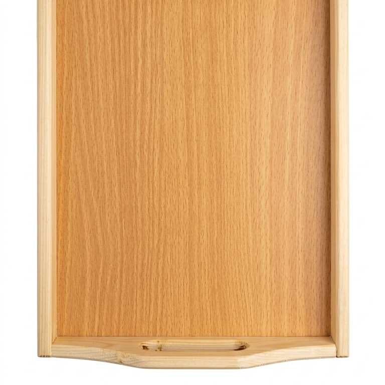 Wooden Serving Tray – Natural Wood Multipurpose Serving Tray – Premium Quality ~ Size : 10.5 × 7
