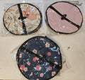 Roti Chapati Cotton Cover Bag With Round Zip Opening Keeps Rotis Fresh And Warm