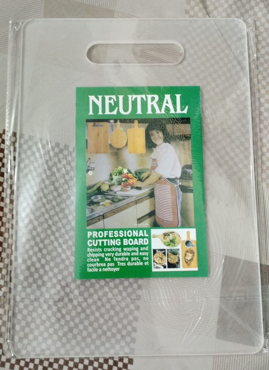 Premium Acrylic Cutting Board – Durable Transparent Kitchen Chopping Board for Vegetables