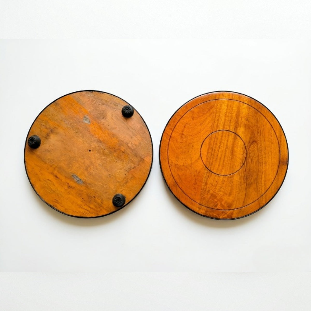 Brown Wooden Patra Board – 12.5 Inch Roti, Chapati & Paratha Making Base
