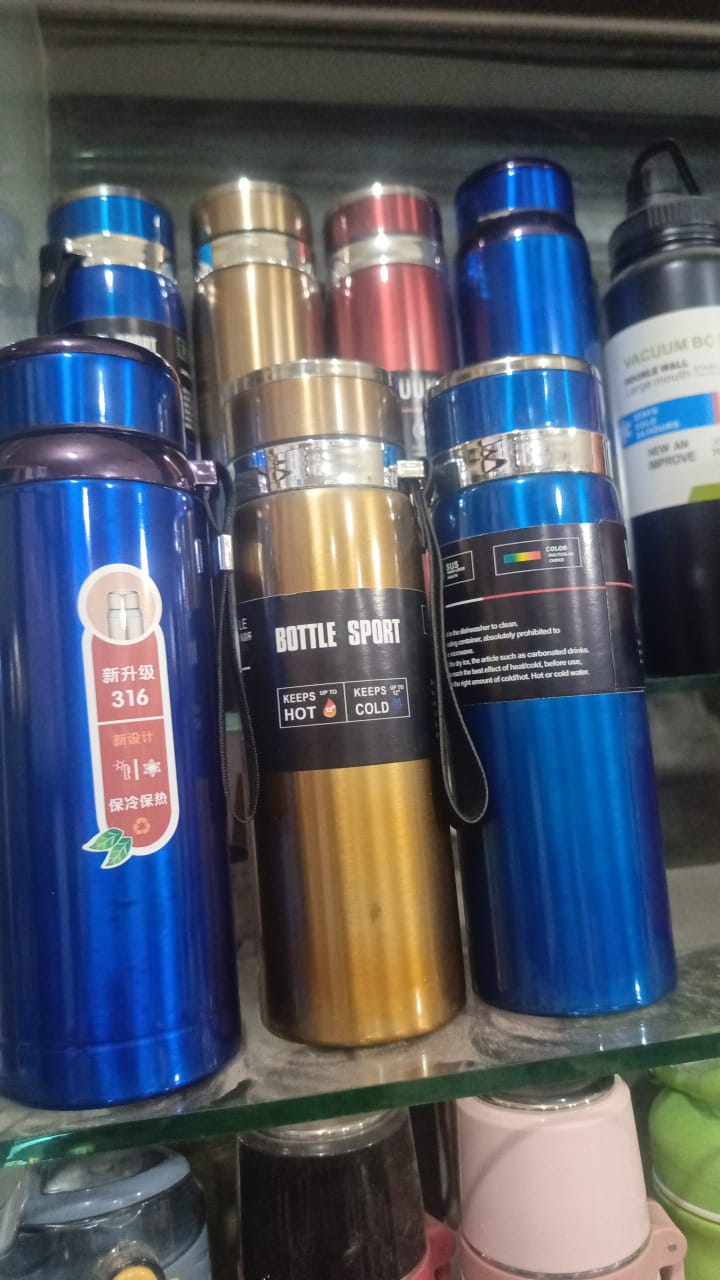 1000ml Large Capacity Stainless Steel Thermos Bottle – Hot & Cold Vacuum Flask Water Bottle