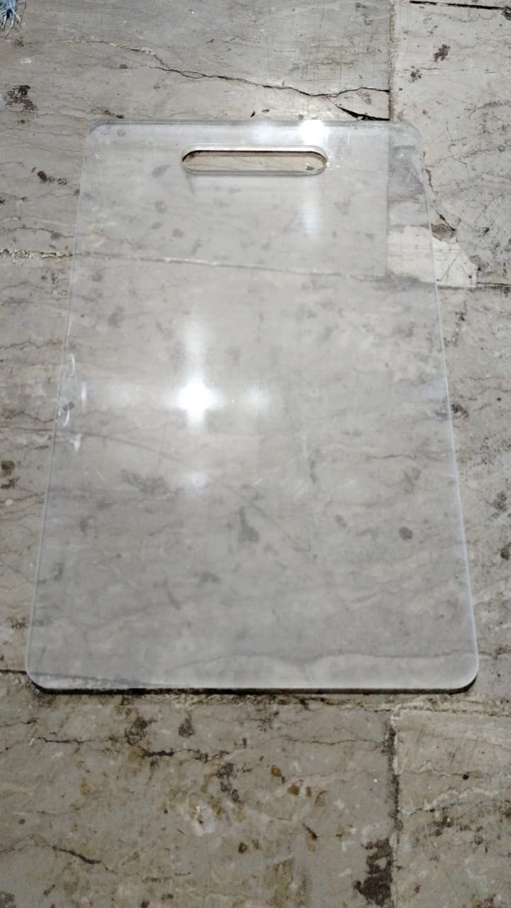Premium Acrylic Cutting Board – Durable Transparent Kitchen Chopping Board for Vegetables