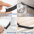 2 PCS Hard Bristle Crevice Cleaning Brush | Multi-Purpose Gap Cleaning Tool for Kitchen, Bathroom, Tiles & Window Tracks