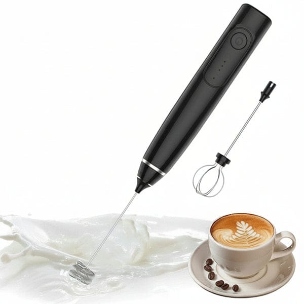 2 In 1 Electric Coffee Beater - Milk Frother And Egg Whisk - USB Electric Rechargeable