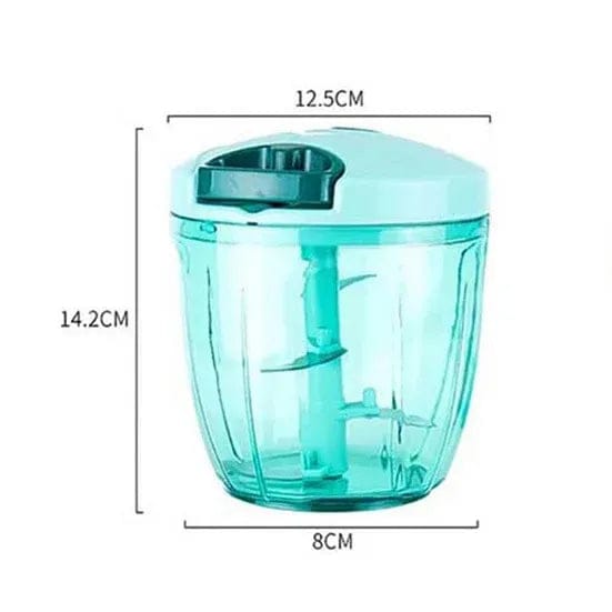 Eotia Hand Cutter – Manual Vegetable And Food Chopper For Quick And Easy Kitchen Food Preparation And Cooking Tasks ( 900ML Random Color)